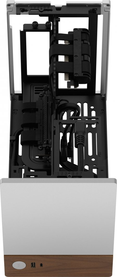 Kasë Fractal Design Terra Silver, Small Form Factor