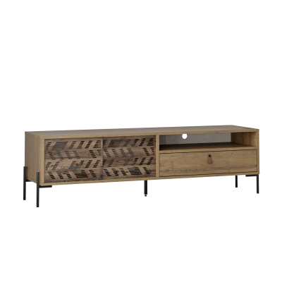 Komodë për TV Decortie Dionysos 170 cm, kafe e errët