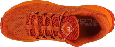 Atlete vrapimi Merrell Moab Flight M J067477, për vrapim në mal e në shtigje, portokalli