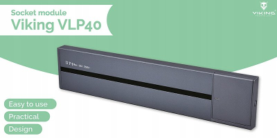 Shtepshtrije Viking LP40G, montim sipërfaqe, e bardhë