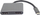 Adapter MST PremiumCord USB C në 2x HDMI, USB 3.0, 4K, gri