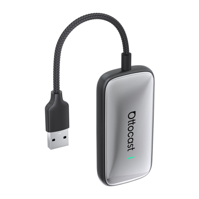 Adapter makine Ottocast Play2Video Plus, CarPlay pa kabllo, Android Auto pa kabllo, i zi