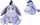 Lodër pelushi Simba Disney Winnie the Pooh Eeyore, 25cm, shumë e butë, gri