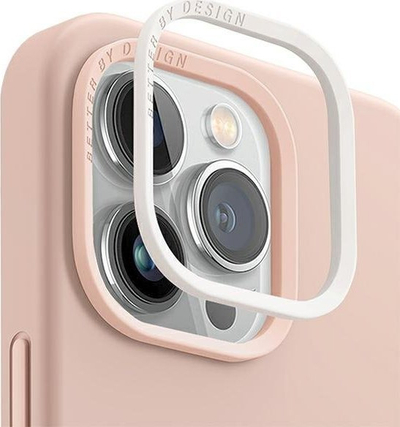 Kapotë telefoni Uniq Lino Hue për iPhone 14 Pro Max 6.7", MagSafe, rozë