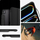 Kapak Spigen Air Skin Pro për iPad Pro 11" M4 2024, kapak magnetik që hiqet, pjesa mbrapa transparente, vend për Pencil, ngjyrë e zezë