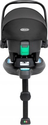 Авто-седиште за бебиња Graco SnugLite i Size R129, систем Safety Surround, ISOFIX, црна Midnight