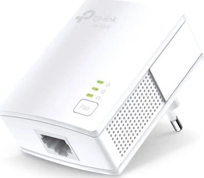 Пауерлајн адаптер TP-Link TL-PA717KIT, 1000 Mbps, Гигабит Етернет, бел