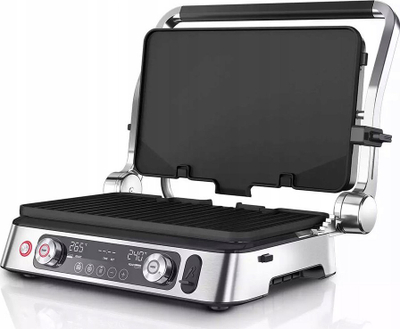 Grill elektrik Braun MultiGrill 9 Pro CG 9167, termosondë, funksion Sear, çelik inox i zi