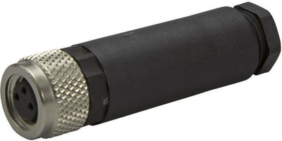 Prizë industriale Phoenix Contact SACC M8FS 3CON M SW, 3 pin, M8, e zezë
