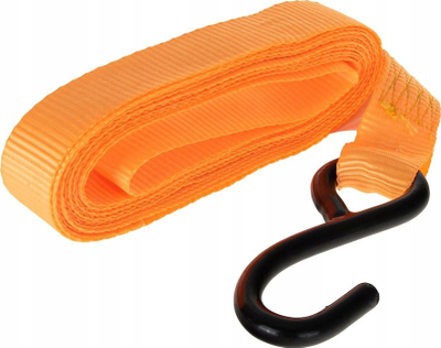 Rrip fiksues GEKO me ratchet, 4.5 m × 25 mm, 700 kg, portokalli