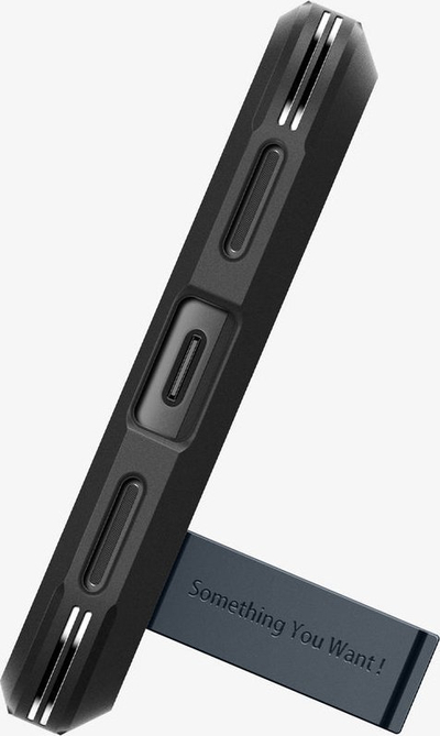 Këllëf telefoni Spigen Tough Armor për Google Pixel 8a, i fortë, metal slate