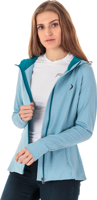 Duks për femra Outhorn Modern Zip Comfy, i kaltër i qeltë, S