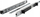 Shina montimi ARAS600N, për kabinet RACK 19", thellësi 600 mm, të zeza
