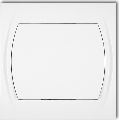 Lidhës elektrik Karlik Logo, 10A / 250V, IP20, i bardhë