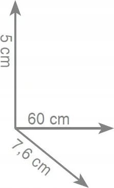 Shirit peshqiri Gedy 2321-60, 60 cm, çelik inox, krom argjendi