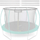 Unazë rrjete trampoline Neo-Sport Typ C, 252cm, 8ft, e zezë