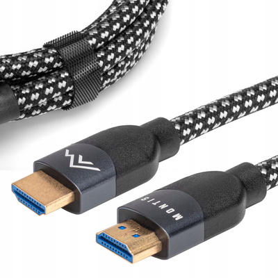 Kabllo HDMI Montis MT163 2.1, 8K, 0.5m, e zezë