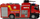 Kamion zjarrfikës me telekomandë Leantoys Fire Brigade, 1:14, 2.4GHz, i kuq