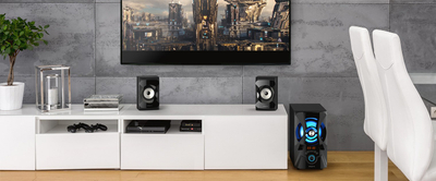 Bokse kompjutri Creative SBS E2900, sistem 2.1, Bluetooth, me subwoofer