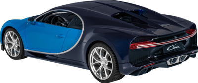 Makinë me telekomandë Rastar Bugatti Chiron Pilot, shkallë 1:14, 2.4GHz, blu