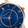 Orë dore për femra Emily Westwood Horizon Hues Mesh Watch EDW-3218, ari rozë