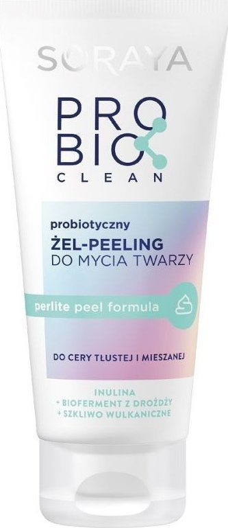 Гел за миење лице Soraya Probio Clean, пробиотик, нежен пилинг, 150ml