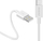 Kabllo USB Type C Dudao L1T, 3A, 1m, e bardhë