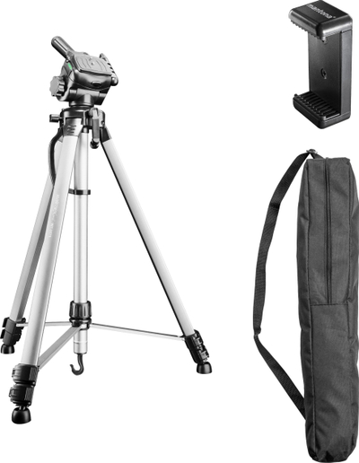 Tripod fotografik Walimex Pro WT-3570, 168cm, mban gjer 4kg, ngjyrë argjendtë