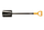 Lopatë Fiskars Solid straight (131403)