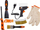 Set veglash Isma 1372 copë, 1/4", në valixhe plastike, portokalli