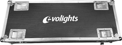 Кутија за транспорт Evolights Lumen Pix Bar Case 4IN1, за 4 ЛЕД ленти, со тркала, црна