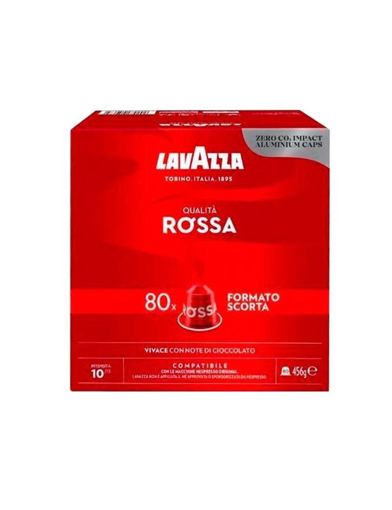 Lavazza Qualita Rossa, përzierje kompatibile me Nespresso® (80 kapsula)
