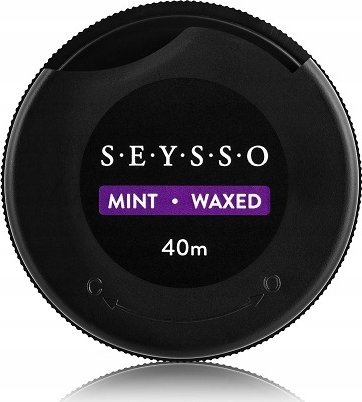 Забен конец Seysso Carbon Black, со активиран јаглен, 40 m, црн