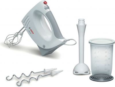 Рачен миксер Bosch MFQ3540, 450W, 5 брзини, бел