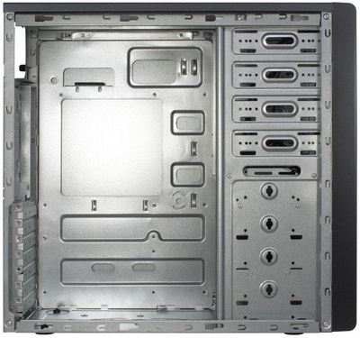 Kutia kompjuterike Inter-Tech IT-8835 Ripple, ATX, midi tower, e zezë