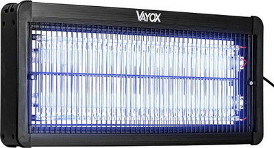 Lampë elektrike kundër insekteve Vayox IKV-20W, 20W UV, 4500V, e zezë
