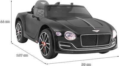 Makine elektrike për kalamaj Bentley EXP 12, 107 cm, gjer 30 kg, e zezë
