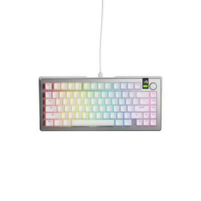 Tastierë Glorious GMMK 3 Pro, 75%, mekanike, argjend