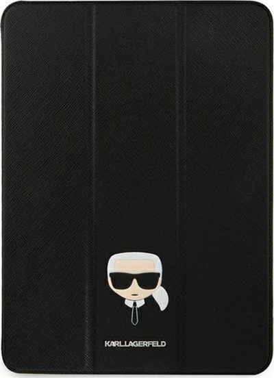 Mbrojtëse Karl Lagerfeld për iPad Pro, 12.9", e zezë