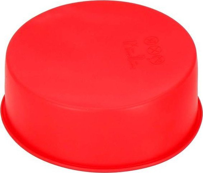 Set forma pjekjeje Springos Silicone Baking Pan, silikon, 3 copë, e kuqe
