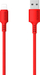Kabllo USB Lightning Somostel, 1.2m, 3.1A, e kuqe