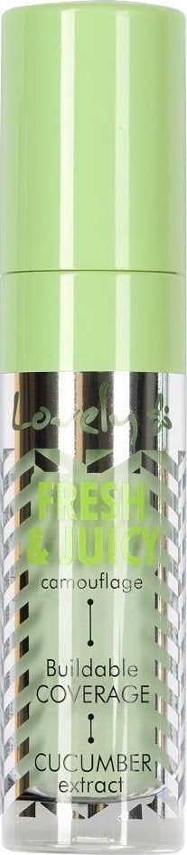 Korrektor fytyre Lovely Fresh and Juicy Camouflage 3, mbulim i lartë, 4.5 g, i bardhë