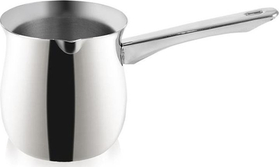 Xhezve Orion prej çeliku inoks, 0.6L, dorezë ergonomike, argjendtë