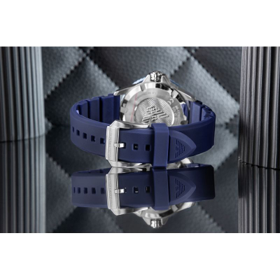 Часовник Emporio Armani AR11785 World Explorer, 42mm, соларен, син