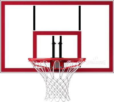 Kosh basketbolli Spalding Combo 44" SPG791351CN, tabelë muri, unazë standarde, shumëngjyrësh