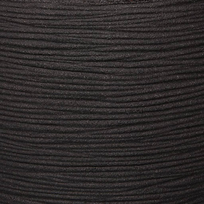 Vazo zbukuruese Capi Europe Elegant Deluxe Rib, 51x72 cm, plastike, e zezë