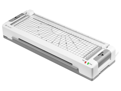 Laminator Tracer A4 TRL-7 All in One, laminim i nxehtë dhe i ftohtë, prerës dhe shpues, i bardhë