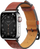 Rrip ore Hurtel Strap Leather për Apple Watch, lëkurë, 41 40 38mm, i kuq