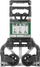 Преклоплива транспортна количка Rockforce RF-TH6001002, капацитет 80 kg, платформа со тркала, сива
