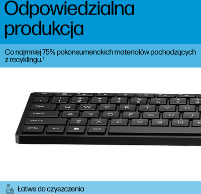 Set tastierë dhe maus HP Desktop 320MK, layout danez, i zi